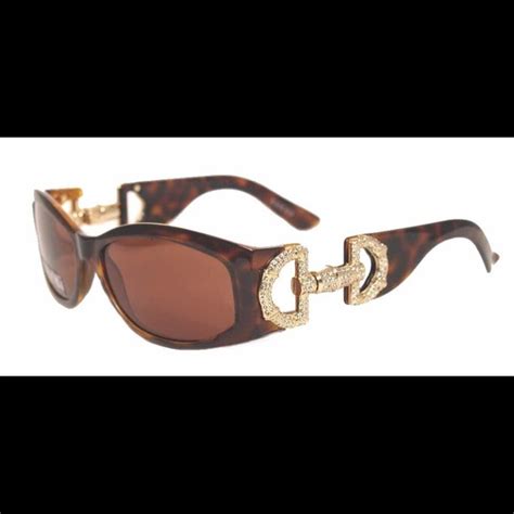 gucci horsebit rhinestone sunglasses|gucci authentic sunglasses.